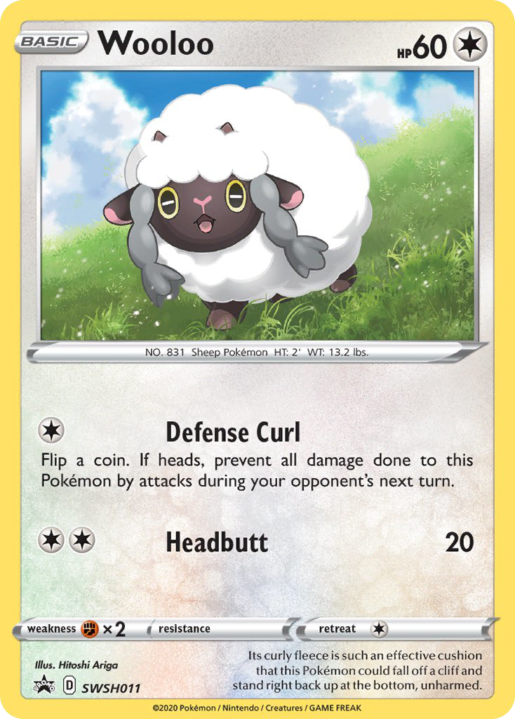 Sword & Shield Promo's Wooloo #11